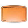 Faux Leather Engravable Patch - Curved Rectangle Thumbnail