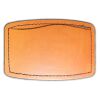 Faux Leather Engravable Patch - Curved Rectangle Thumbnail