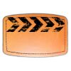 Faux Leather Engravable Patch - Curved Rectangle Thumbnail