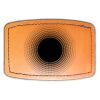 Faux Leather Engravable Patch - Curved Rectangle Thumbnail