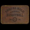 Faux Leather Engravable Patch - Round-Corner Rectangular Thumbnail