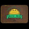 Faux Leather Engravable Patch - Round-Corner Rectangular Thumbnail