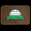 Faux Leather Engravable Patch - Round-Corner Rectangular Thumbnail