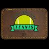 Faux Leather Engravable Patch - Round-Corner Rectangular Thumbnail