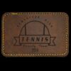 Faux Leather Engravable Patch - Round-Corner Rectangular Thumbnail