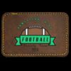 Faux Leather Engravable Patch - Round-Corner Rectangular Thumbnail