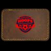 Faux Leather Engravable Patch - Round-Corner Rectangular Thumbnail