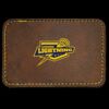 Faux Leather Engravable Patch - Round-Corner Rectangular Thumbnail