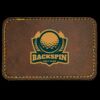 Faux Leather Engravable Patch - Round-Corner Rectangular Thumbnail
