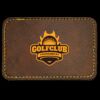 Faux Leather Engravable Patch - Round-Corner Rectangular Thumbnail