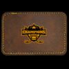Faux Leather Engravable Patch - Round-Corner Rectangular Thumbnail