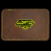 Faux Leather Engravable Patch - Round-Corner Rectangular Thumbnail