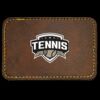 Faux Leather Engravable Patch - Round-Corner Rectangular Thumbnail