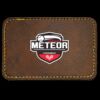 Faux Leather Engravable Patch - Round-Corner Rectangular Thumbnail