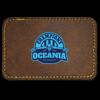 Faux Leather Engravable Patch - Round-Corner Rectangular Thumbnail