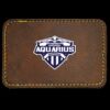 Faux Leather Engravable Patch - Round-Corner Rectangular Thumbnail