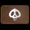 Faux Leather Engravable Patch - Round-Corner Rectangular Thumbnail