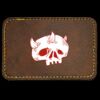 Faux Leather Engravable Patch - Round-Corner Rectangular Thumbnail