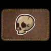 Faux Leather Engravable Patch - Round-Corner Rectangular Thumbnail