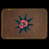 Faux Leather Engravable Patch - Round-Corner Rectangular Thumbnail