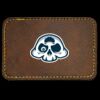Faux Leather Engravable Patch - Round-Corner Rectangular Thumbnail