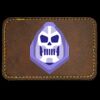 Faux Leather Engravable Patch - Round-Corner Rectangular Thumbnail