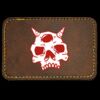 Faux Leather Engravable Patch - Round-Corner Rectangular Thumbnail
