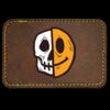Faux Leather Engravable Patch - Round-Corner Rectangular Thumbnail