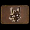 Faux Leather Engravable Patch - Round-Corner Rectangular Thumbnail