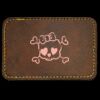 Faux Leather Engravable Patch - Round-Corner Rectangular Thumbnail