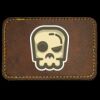 Faux Leather Engravable Patch - Round-Corner Rectangular Thumbnail