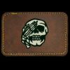 Faux Leather Engravable Patch - Round-Corner Rectangular Thumbnail