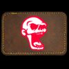 Faux Leather Engravable Patch - Round-Corner Rectangular Thumbnail