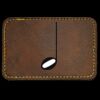 Faux Leather Engravable Patch - Round-Corner Rectangular Thumbnail