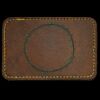 Faux Leather Engravable Patch - Round-Corner Rectangular Thumbnail