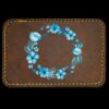 Faux Leather Engravable Patch - Round-Corner Rectangular Thumbnail