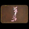 Faux Leather Engravable Patch - Round-Corner Rectangular Thumbnail