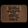 Faux Leather Engravable Patch - Round-Corner Rectangular Thumbnail
