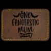 Faux Leather Engravable Patch - Round-Corner Rectangular Thumbnail