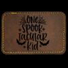 Faux Leather Engravable Patch - Round-Corner Rectangular Thumbnail