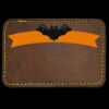 Faux Leather Engravable Patch - Round-Corner Rectangular Thumbnail