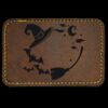 Faux Leather Engravable Patch - Round-Corner Rectangular Thumbnail
