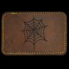 Faux Leather Engravable Patch - Round-Corner Rectangular Thumbnail