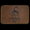 Faux Leather Engravable Patch - Round-Corner Rectangular Thumbnail