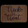 Faux Leather Engravable Patch - Round-Corner Rectangular Thumbnail