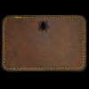 Faux Leather Engravable Patch - Round-Corner Rectangular Thumbnail