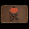 Faux Leather Engravable Patch - Round-Corner Rectangular Thumbnail