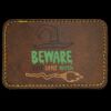 Faux Leather Engravable Patch - Round-Corner Rectangular Thumbnail