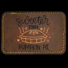Faux Leather Engravable Patch - Round-Corner Rectangular Thumbnail