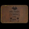 Faux Leather Engravable Patch - Round-Corner Rectangular Thumbnail
